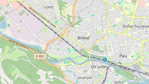 Carte de localisation de l'évènement