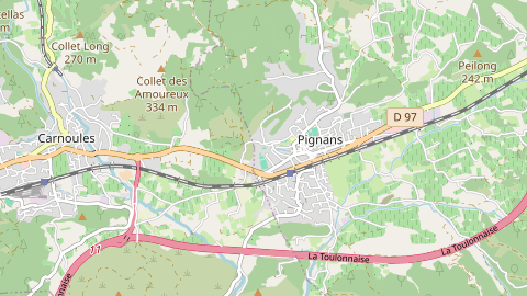 Carte de localisation de l'évènement