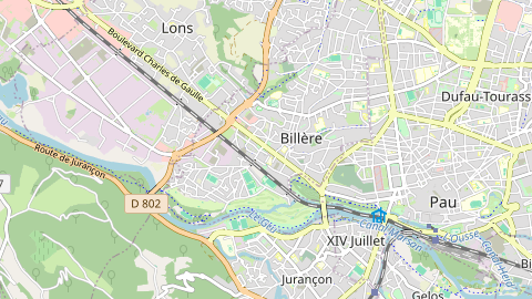 Carte de localisation de l'évènement