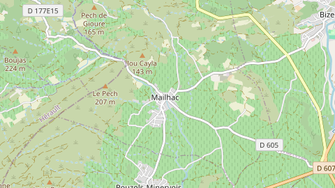 Carte de localisation de l'évènement