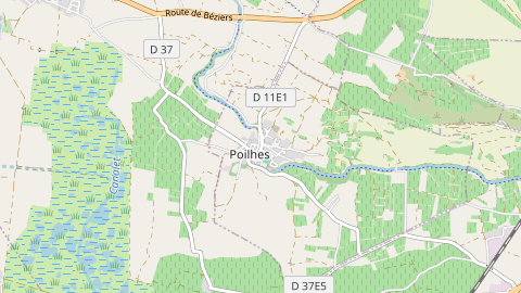 Carte de localisation de l'évènement