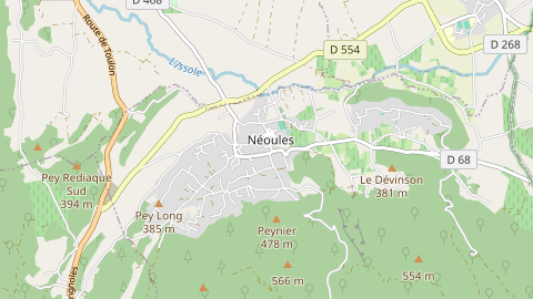 Carte de localisation de l'évènement