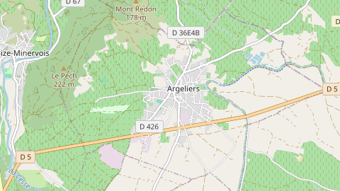 Carte de localisation de l'évènement