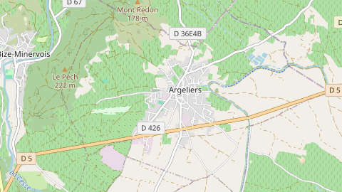 Carte de localisation de l'évènement