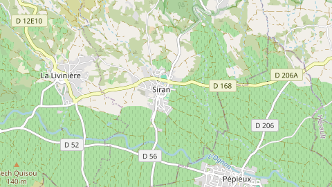 Carte de localisation de l'évènement