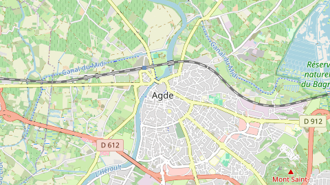 Carte de localisation de l'évènement