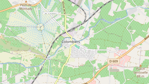 Carte de localisation de l'évènement