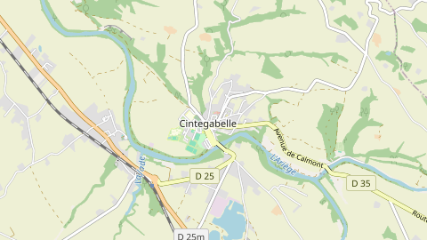 Carte de localisation de l'évènement