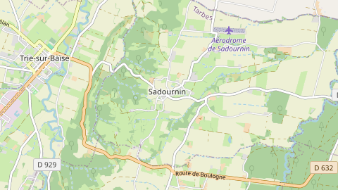 Carte de localisation de l'évènement