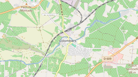 Carte de localisation de l'évènement