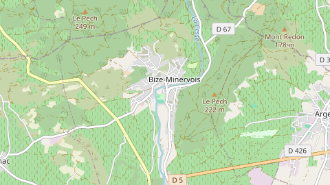 Carte de localisation de l'évènement