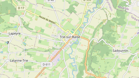 Carte de localisation de l'évènement