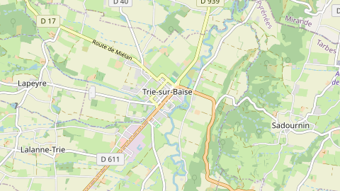 Carte de localisation de l'évènement