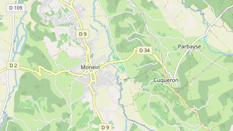 Carte de localisation de l'évènement