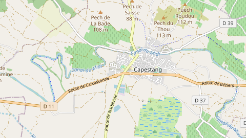 Carte de localisation de l'évènement