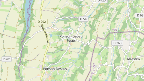 Carte de localisation de l'évènement