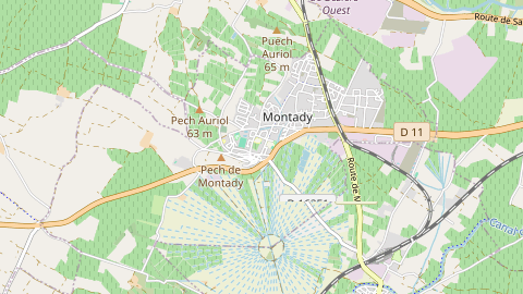 Carte de localisation de l'évènement