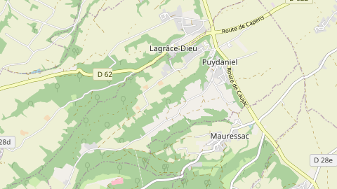 Carte de localisation de l'évènement