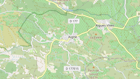 Carte de localisation de l'évènement