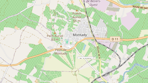 Carte de localisation de l'évènement