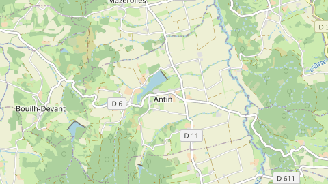 Carte de localisation de l'évènement