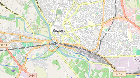 Carte de localisation de l'évènement