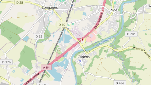 Carte de localisation de l'évènement