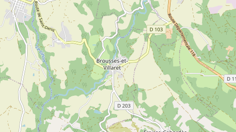 Carte de localisation de l'évènement