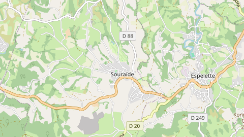 Carte de localisation de l'évènement