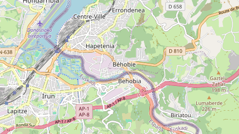 Carte de localisation de l'évènement