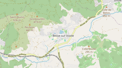 Carte de localisation de l'évènement