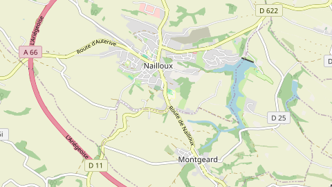 Carte de localisation de l'évènement