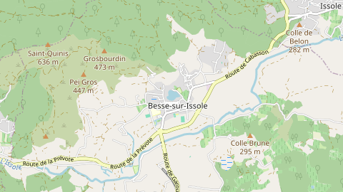 Carte de localisation de l'évènement