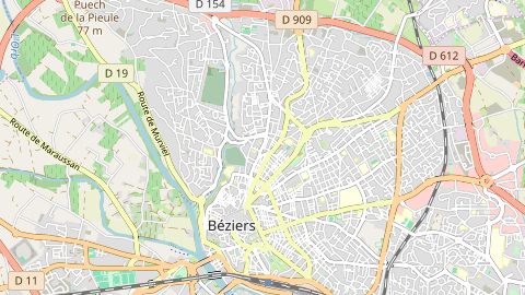 Carte de localisation de l'évènement