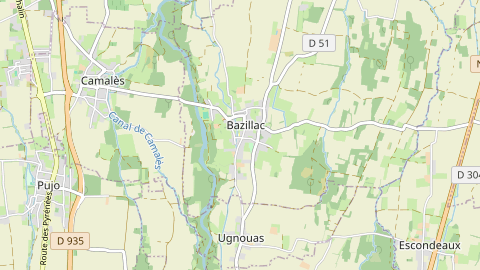Carte de localisation de l'évènement