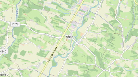 Carte de localisation de l'évènement