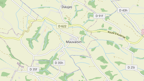 Carte de localisation de l'évènement