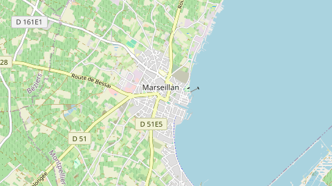Carte de localisation de l'évènement