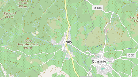 Carte de localisation de l'évènement