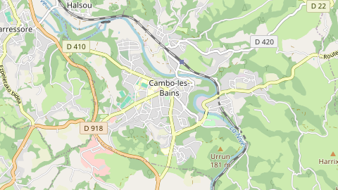 Carte de localisation de l'évènement