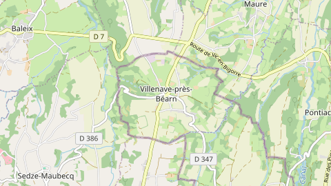 Carte de localisation de l'évènement
