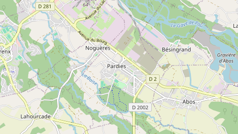 Carte de localisation de l'évènement