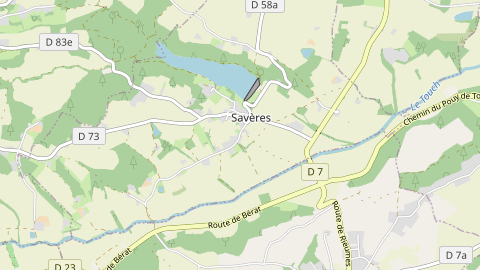 Carte de localisation de l'évènement