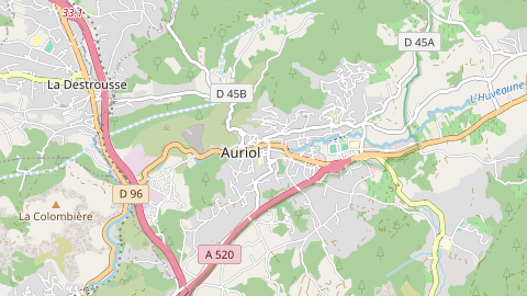 Carte de localisation de l'évènement