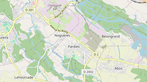 Carte de localisation de l'évènement