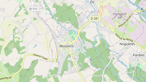 Carte de localisation de l'évènement