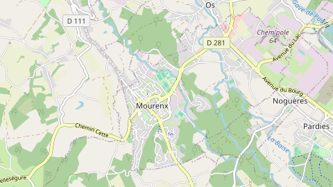 Carte de localisation de l'évènement