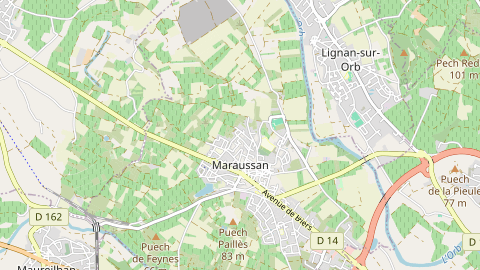 Carte de localisation de l'évènement