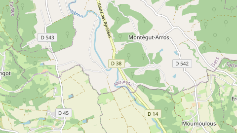 Carte de localisation de l'évènement