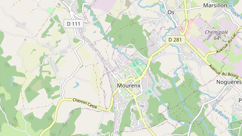 Carte de localisation de l'évènement